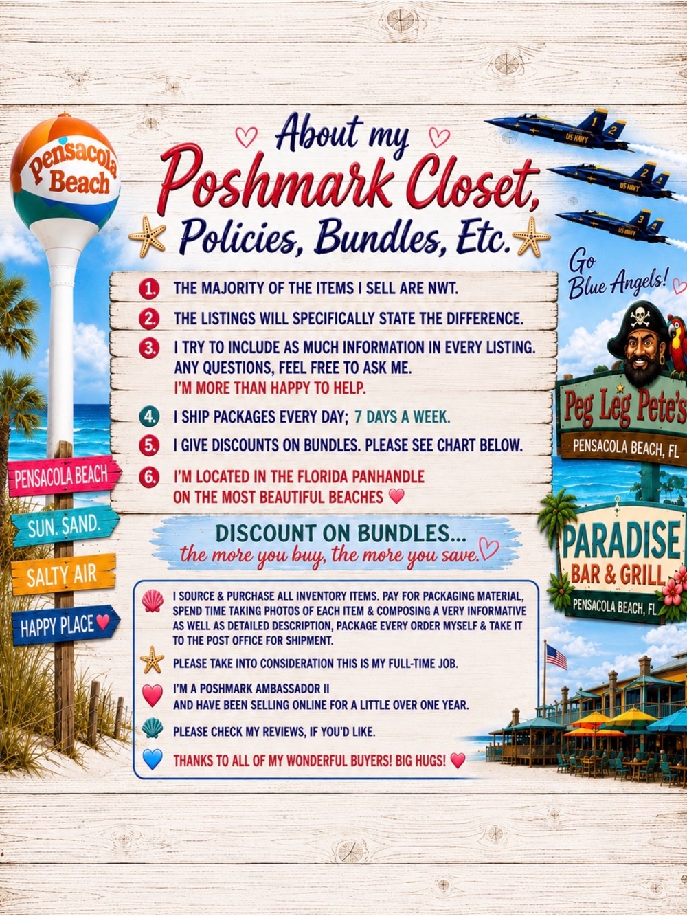 Offer Guidance, Closet Policies and Bundle Information.